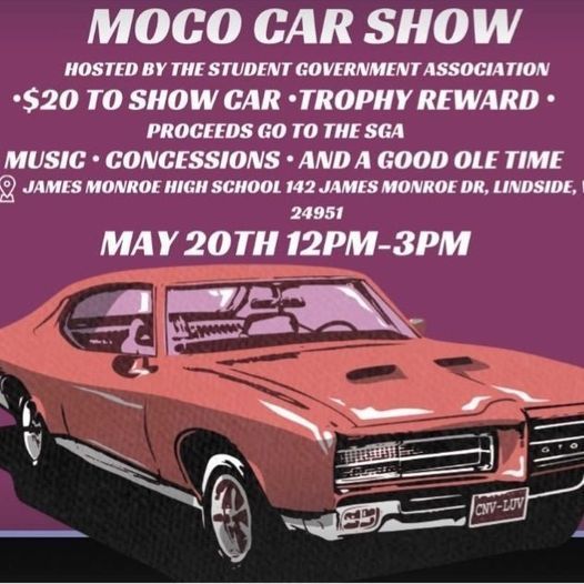 James Monroe High School Car Show